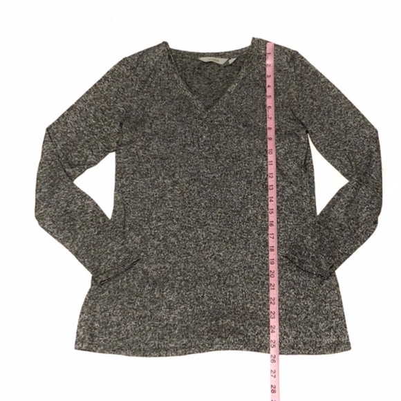 Athleta - Heathered Gray Cutout Sweater - Picture 3 of 6